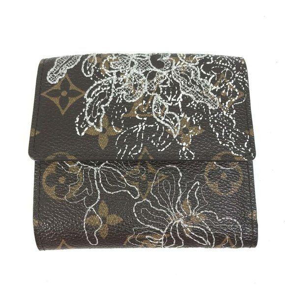 LOUIS VUITTON Monogram Dantiel Portefeuille Elise Trifold Trifold wallet - Picture 14 of 16